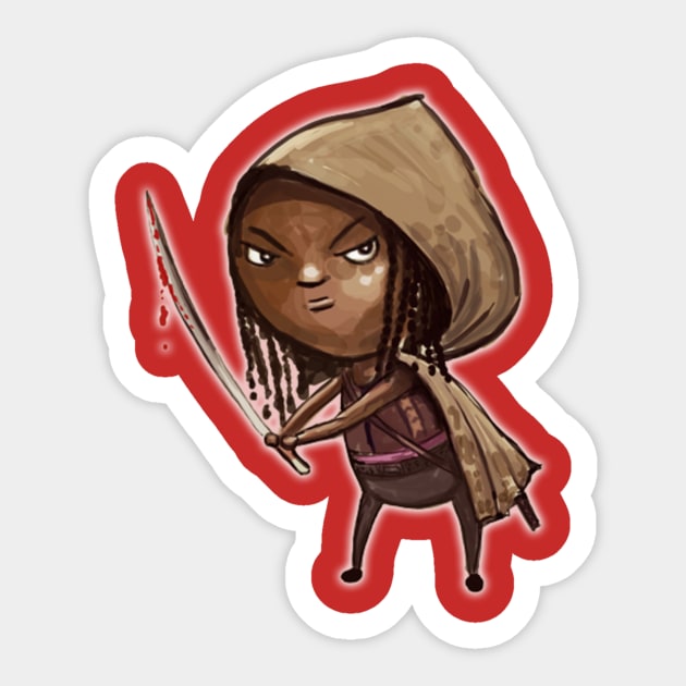 The Samurai Sticker by FangirlQuest